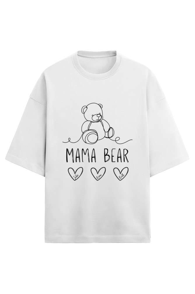 Mama Bear- Terry Oversized Tshirt (Women)