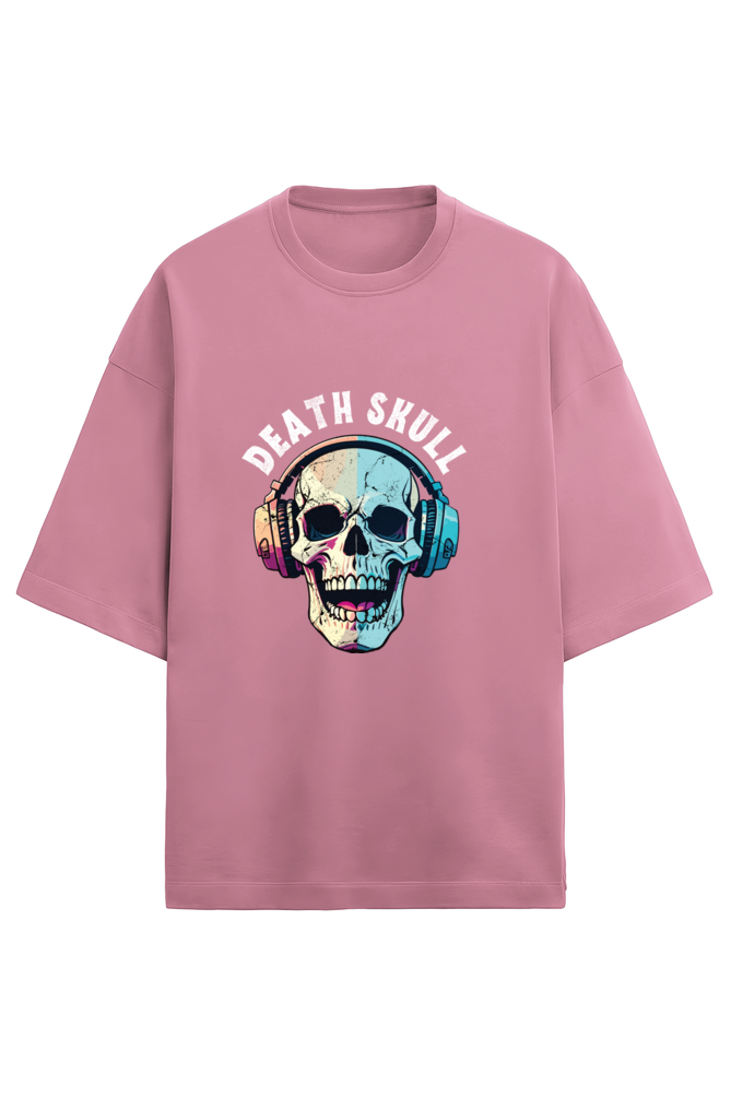 Death Skull - Terry Oversized Tshirt (Women)