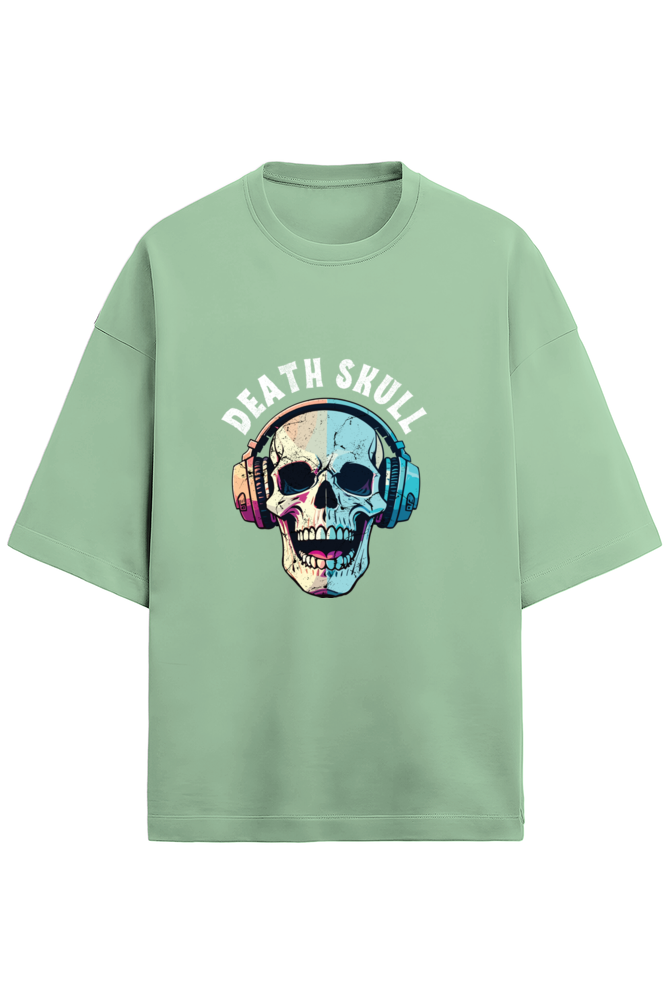 Death Skull - Terry Oversized Tshirt (Women)