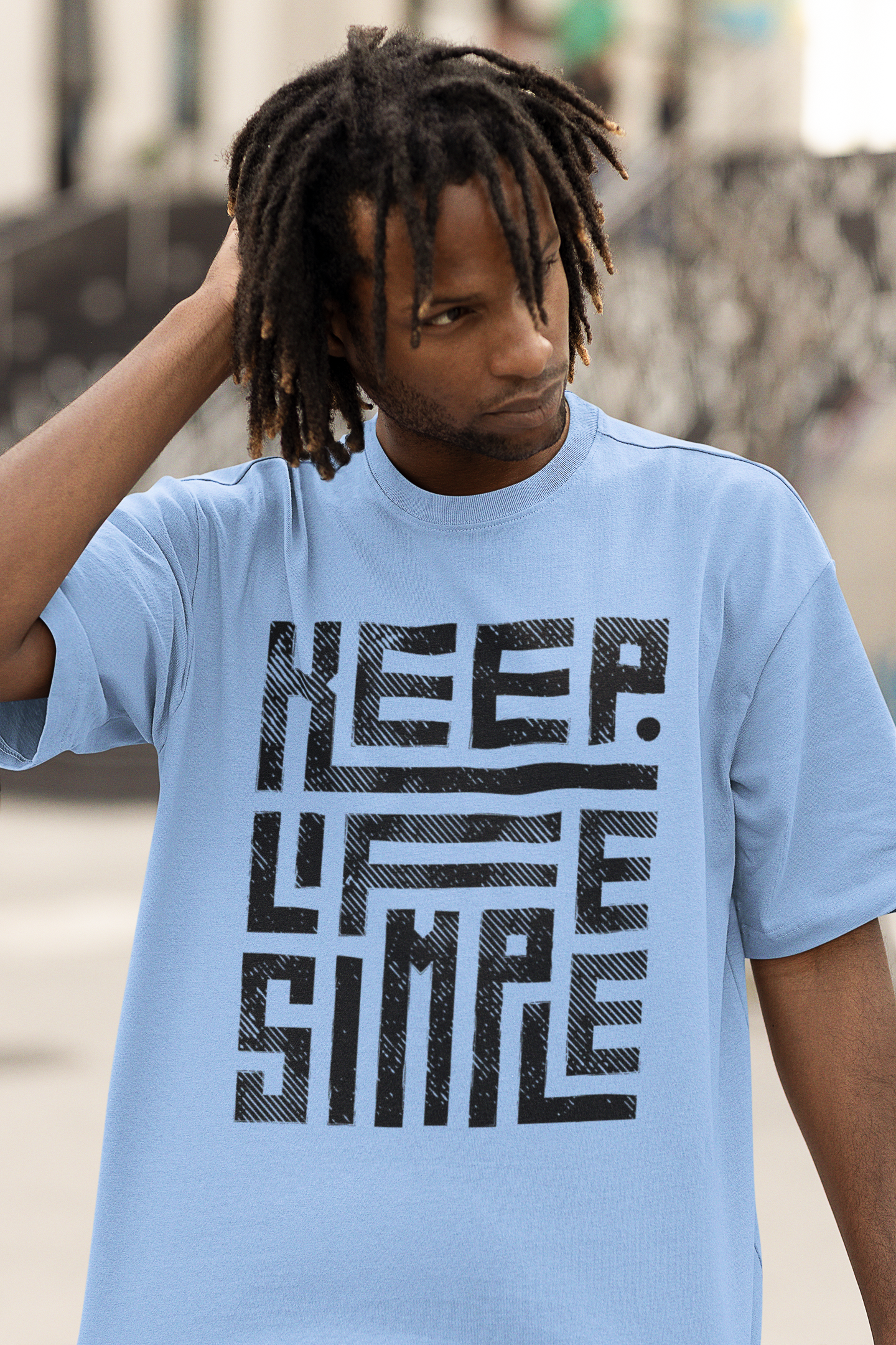 Keep Life Simple - Oversized Tshirt