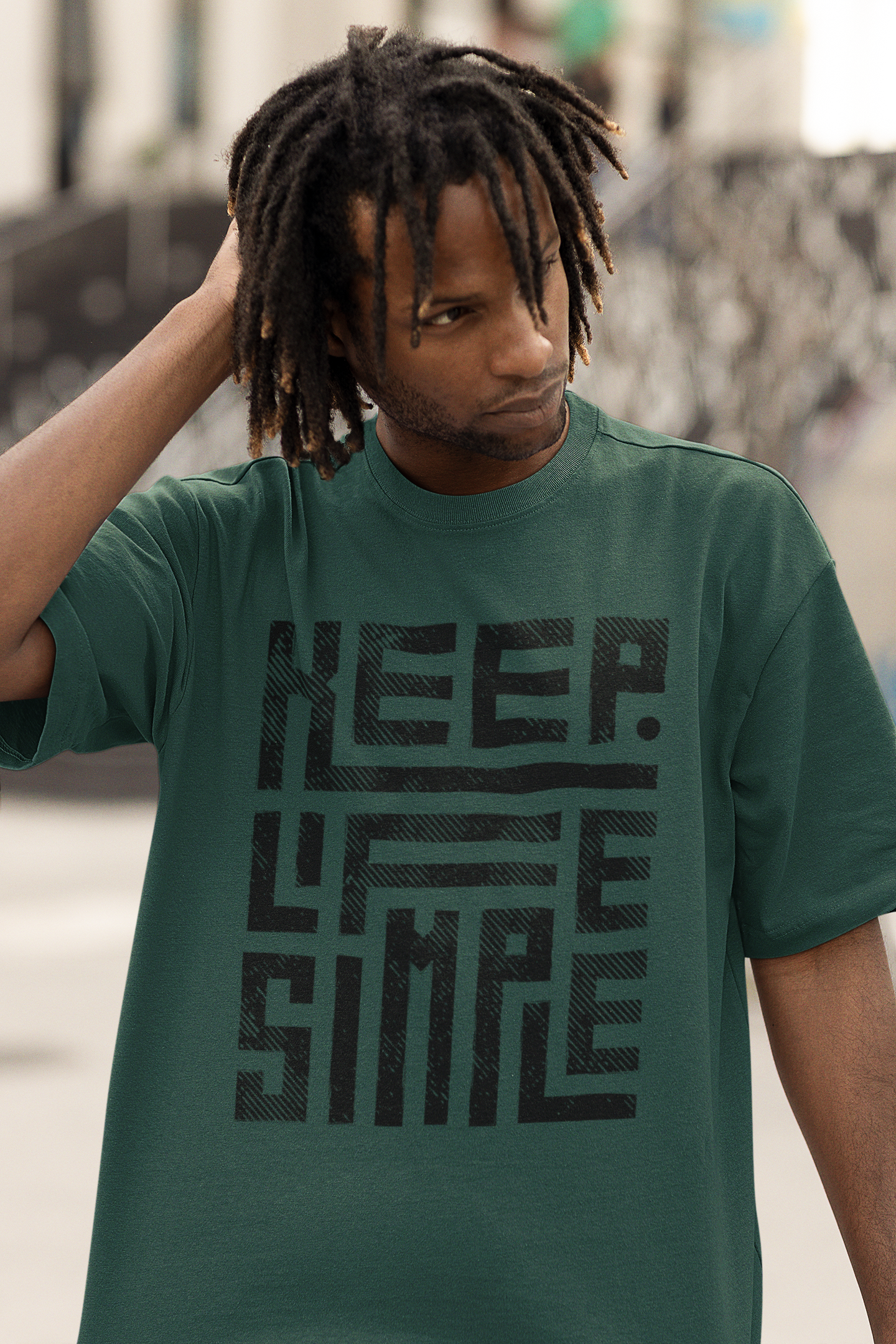 Keep Life Simple - Oversized Tshirt
