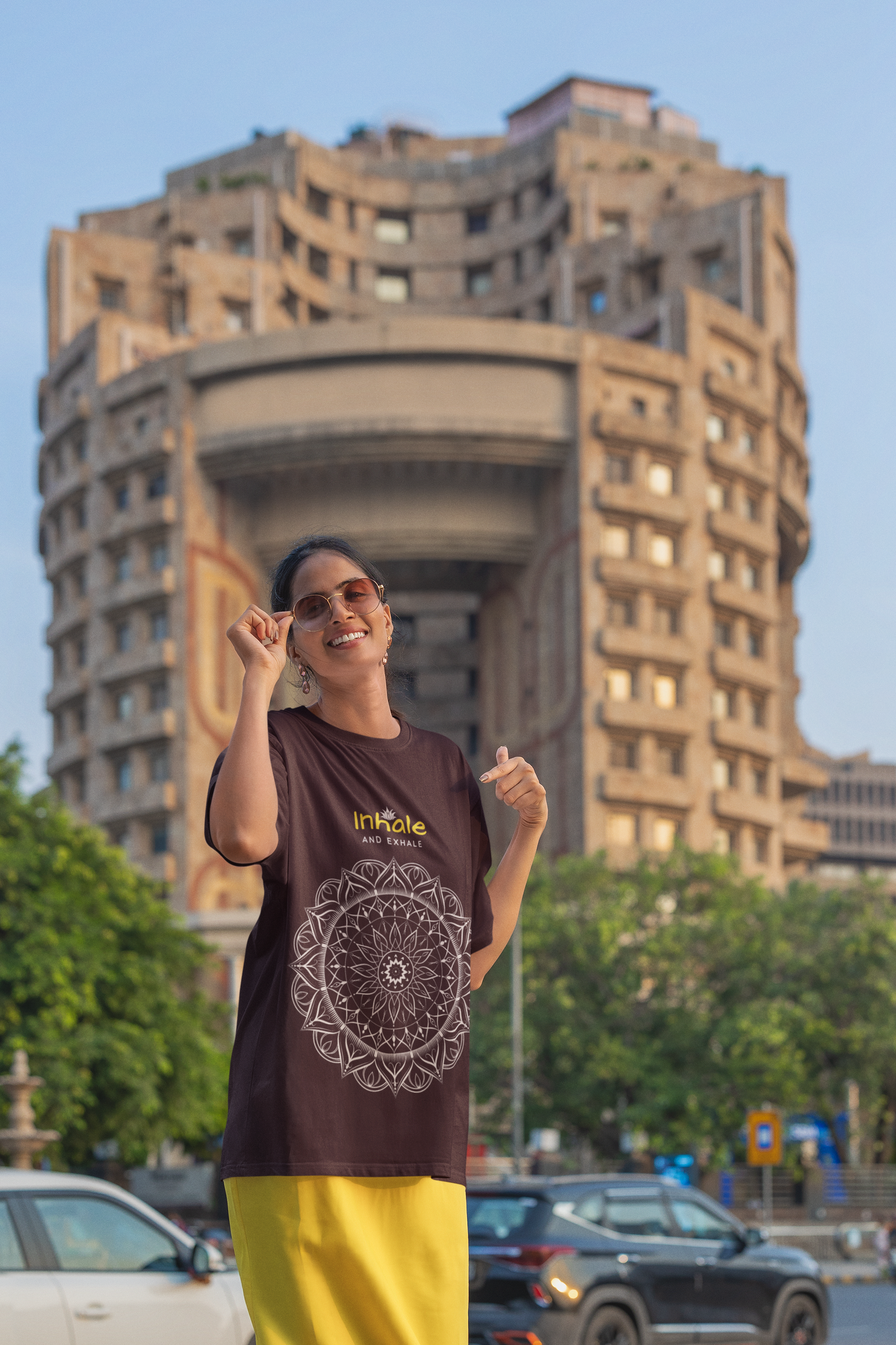 Inhale - Oversized Tshirt.