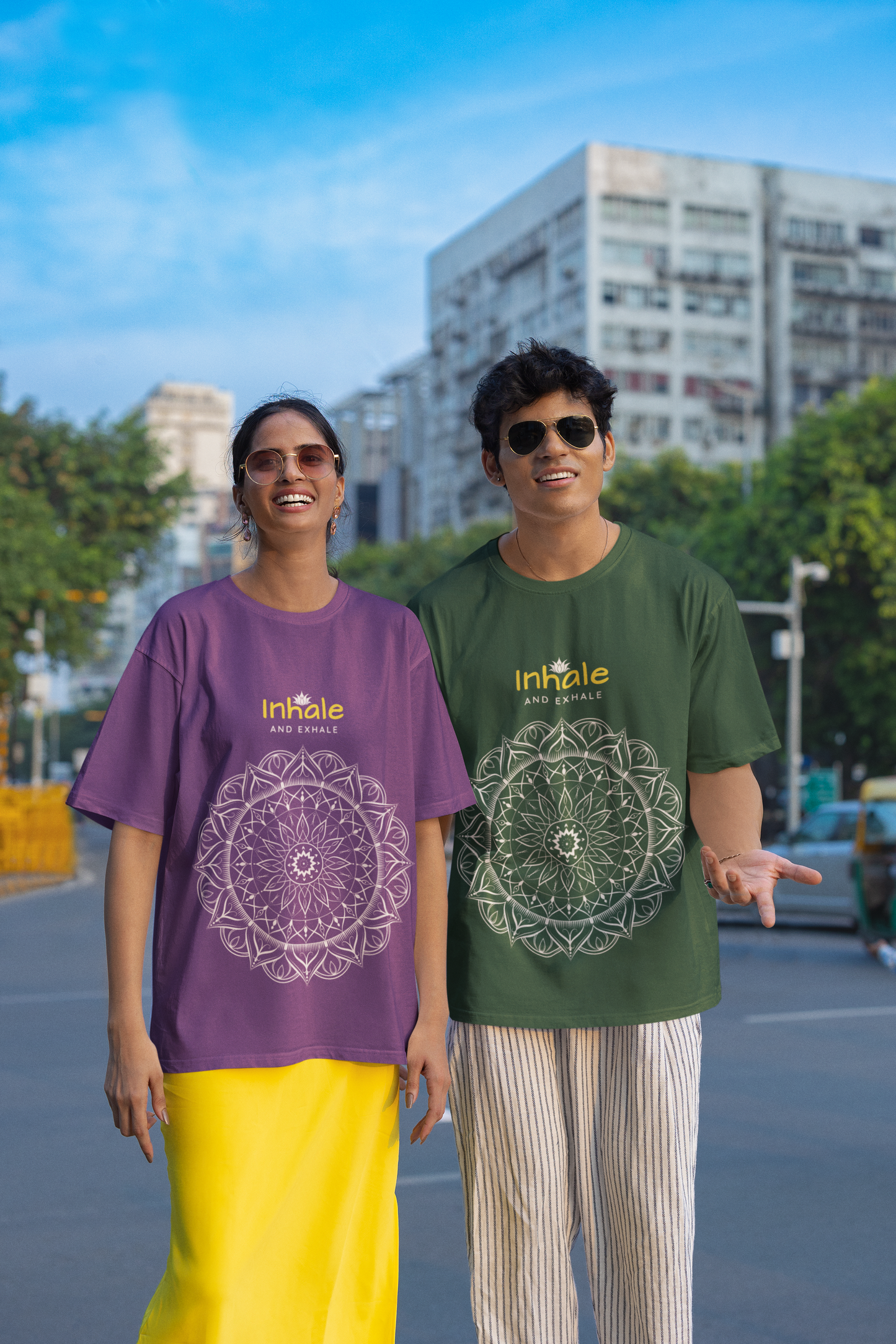 Inhale - Oversized Tshirt.