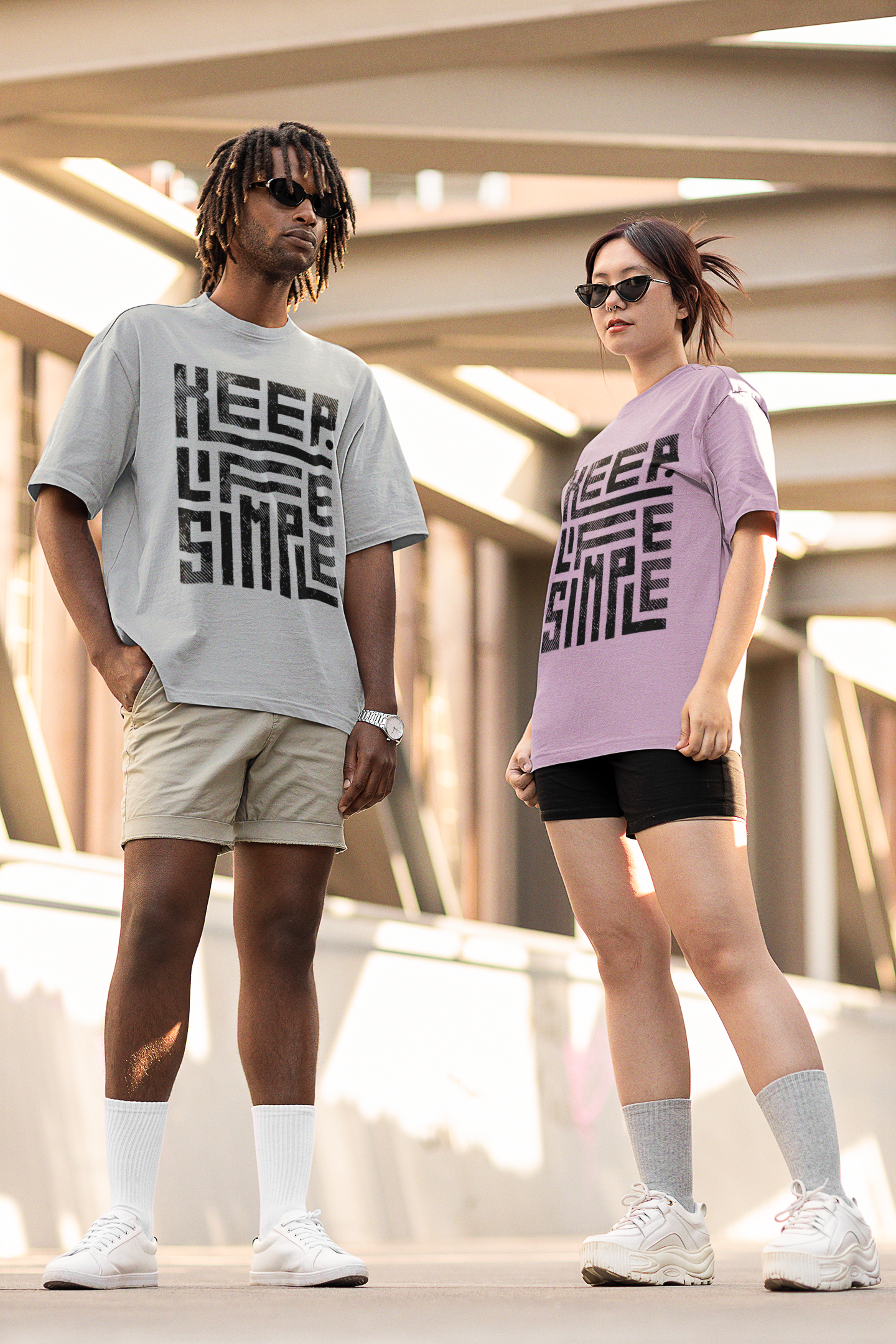 Keep Life Simple - Oversized Tshirt