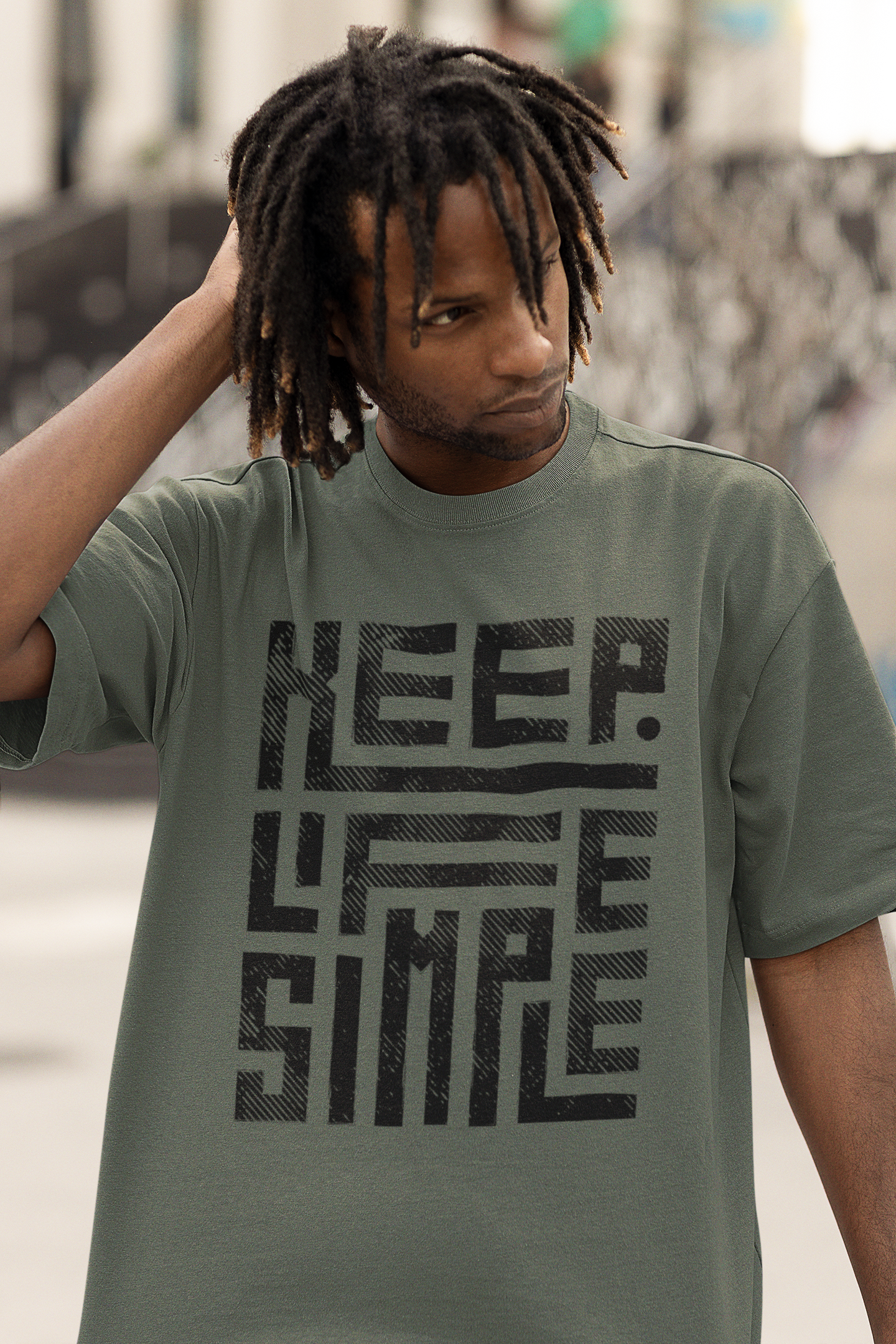 Keep Life Simple - Oversized Tshirt