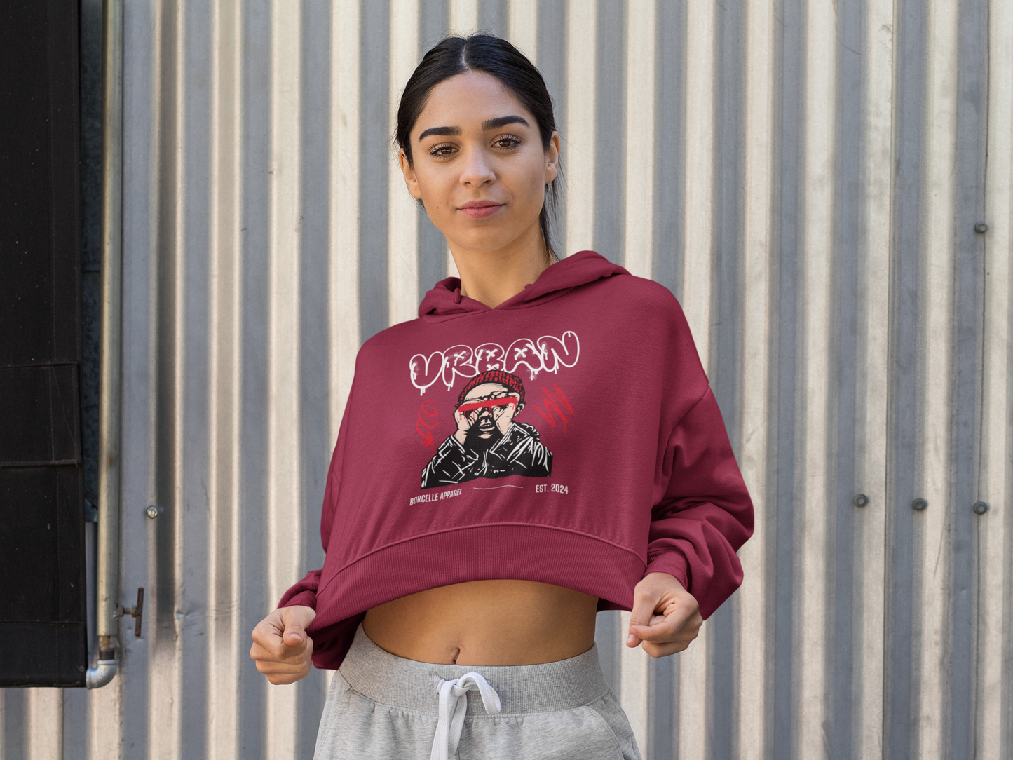 Crop Hoodies - Urban Women