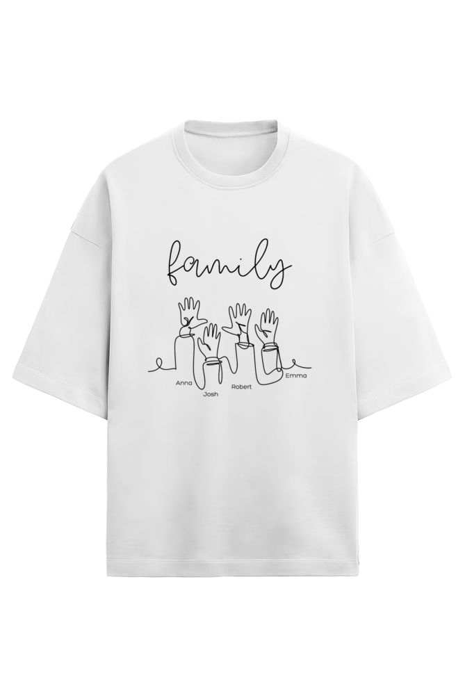 Family - Terry Oversized Tshirt