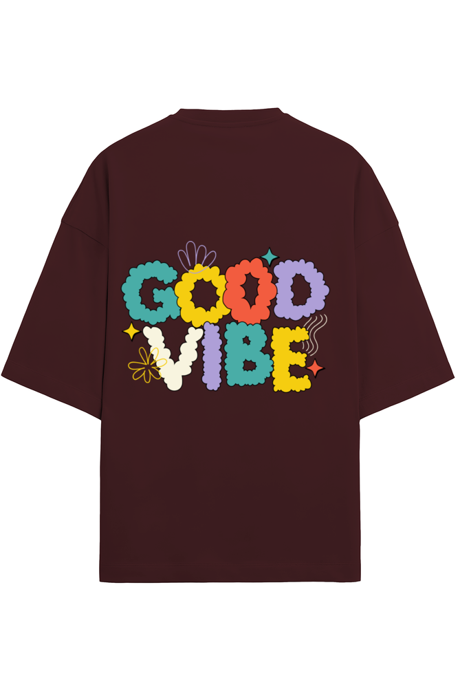 Good Vibe - Terry Oversized Tshirt women