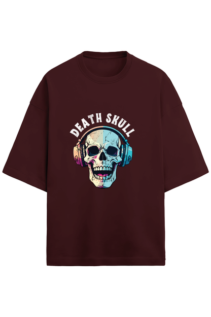 Death Skull - Terry Oversized Tshirt