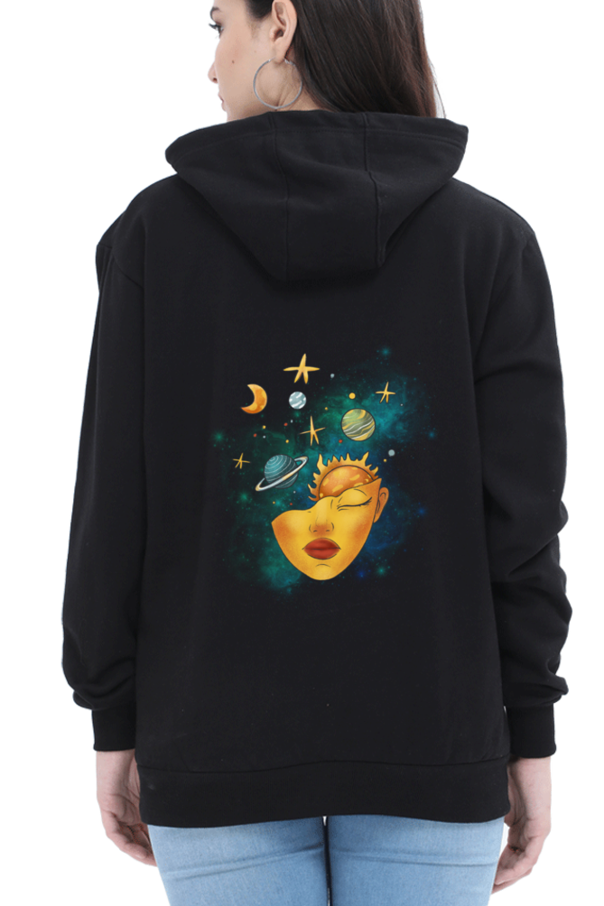 Oversized Hooded Sweatshirt - My Own Universe