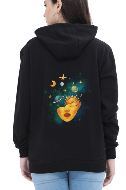 Oversized Hooded Sweatshirt - My Own Universe
