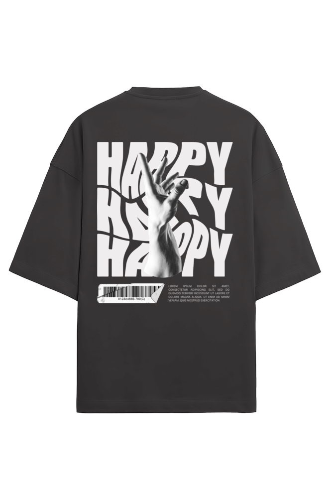 Happy StreetWear - Terry Oversized Tshirt