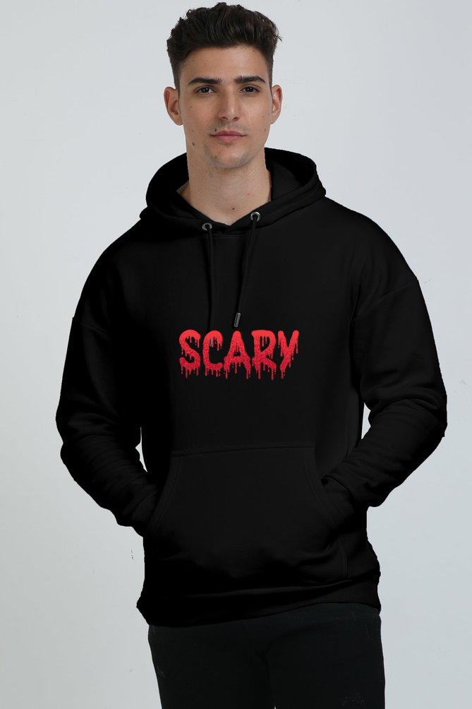 Unisex Oversized Hooded Sweatshirt - Scary