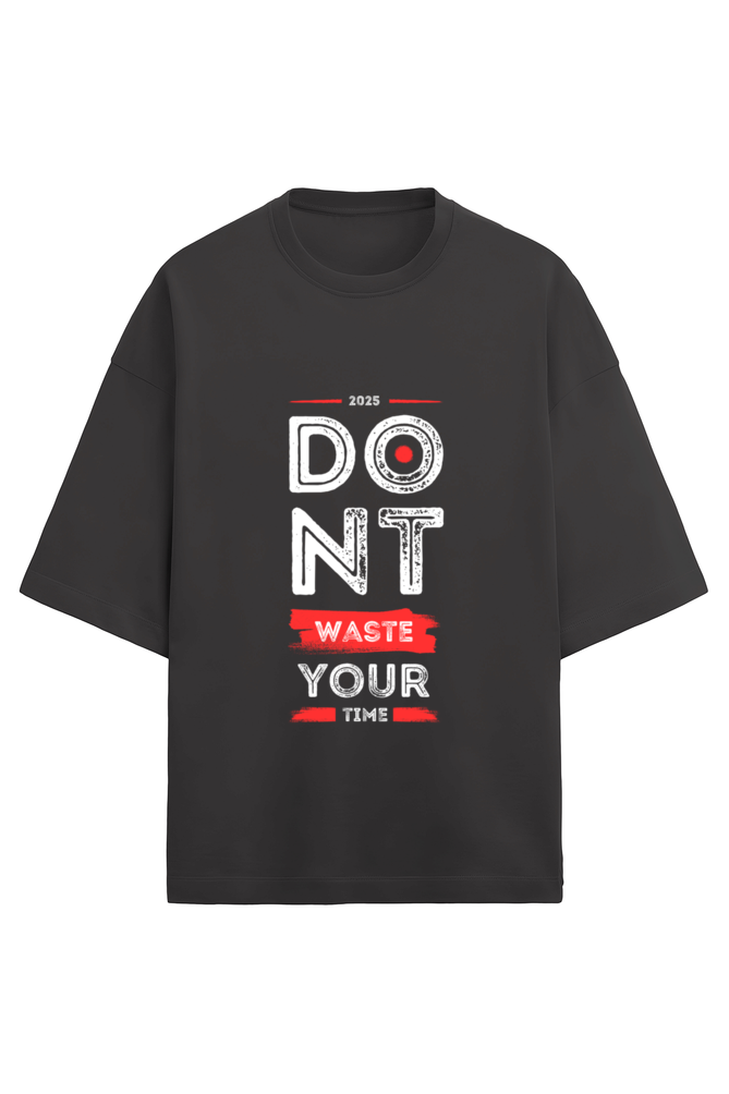 Motivational 2025 - Terry Oversized Tshirts (Women)