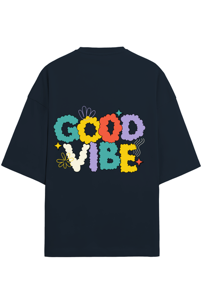 Good Vibe - Terry Oversized Tshirt women