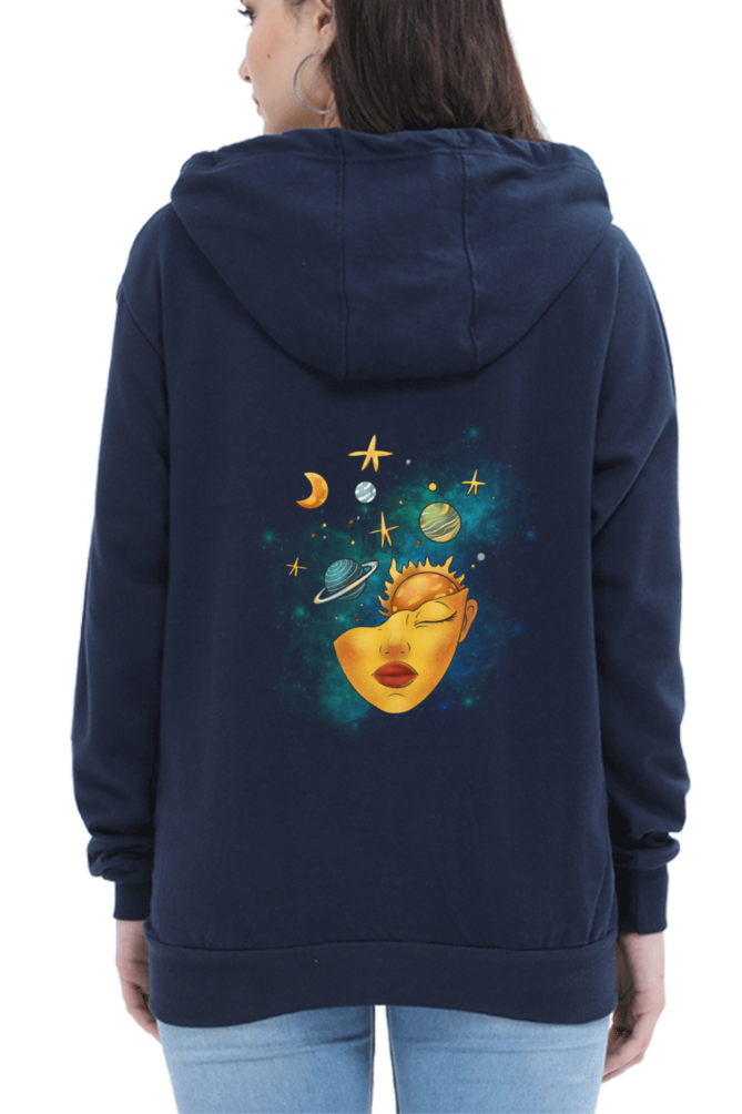 Oversized Hooded Sweatshirt - My Own Universe