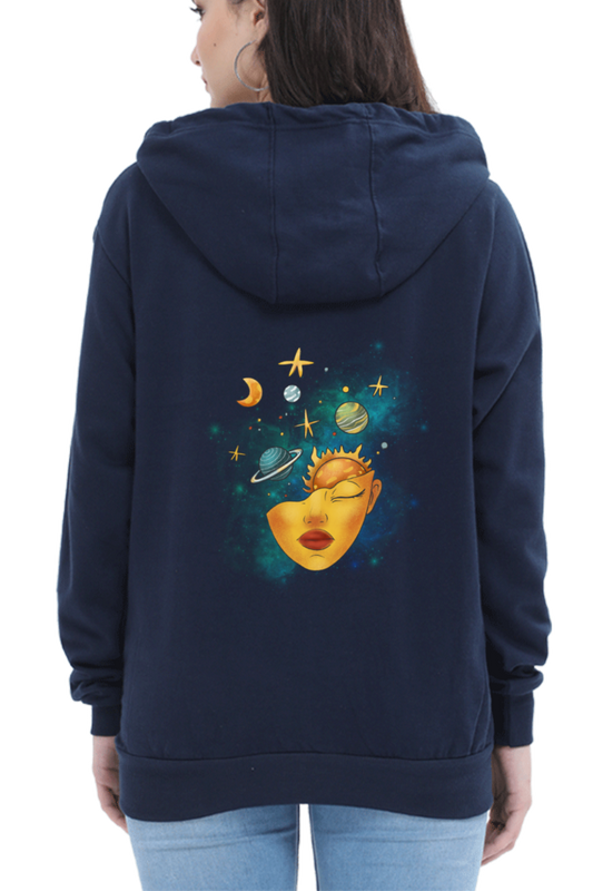 Oversized Hooded Sweatshirt - My Own Universe