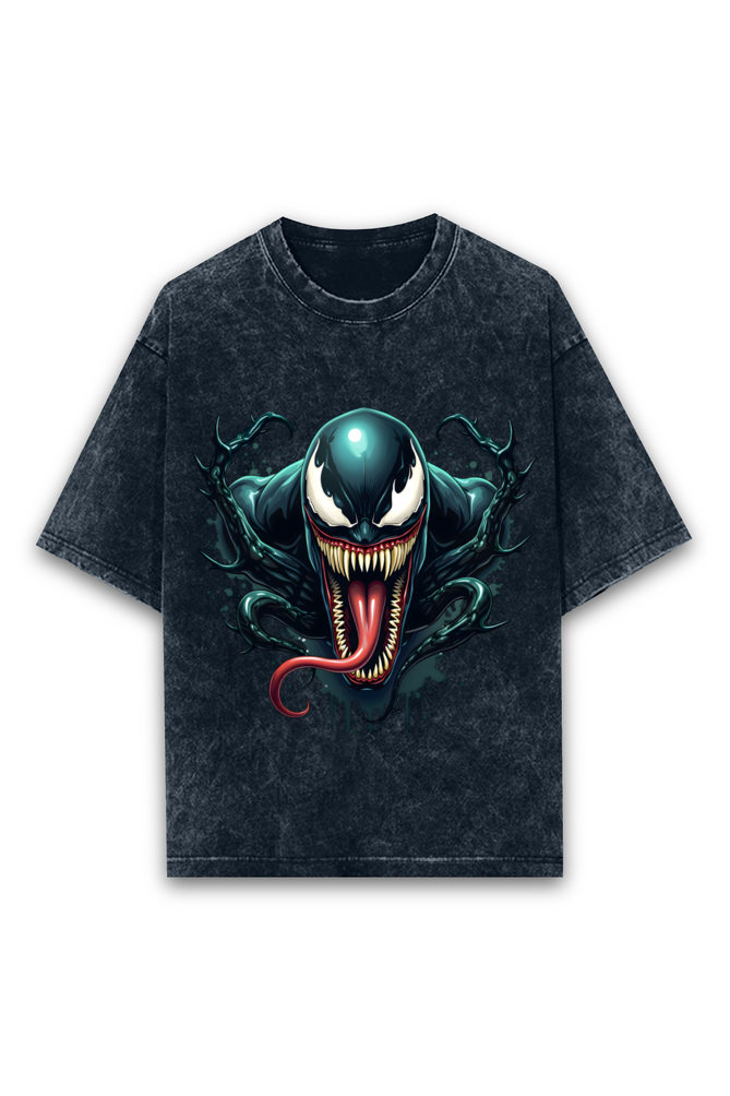 Venom - Acid Wash Tshirt for Men