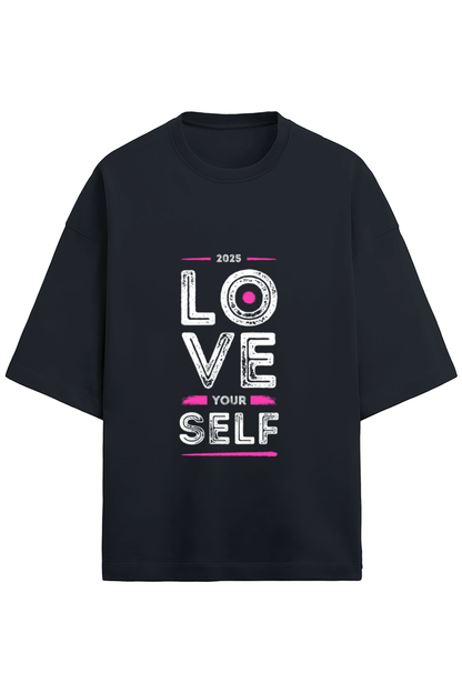 Motivational 2025  - Terry Oversized Tshirts - 2 (Women)