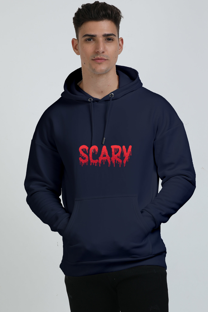 Unisex Oversized Hooded Sweatshirt - Scary