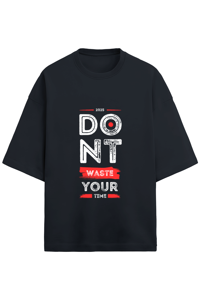 Motivational 2025 - Terry Oversized Tshirts (Women)