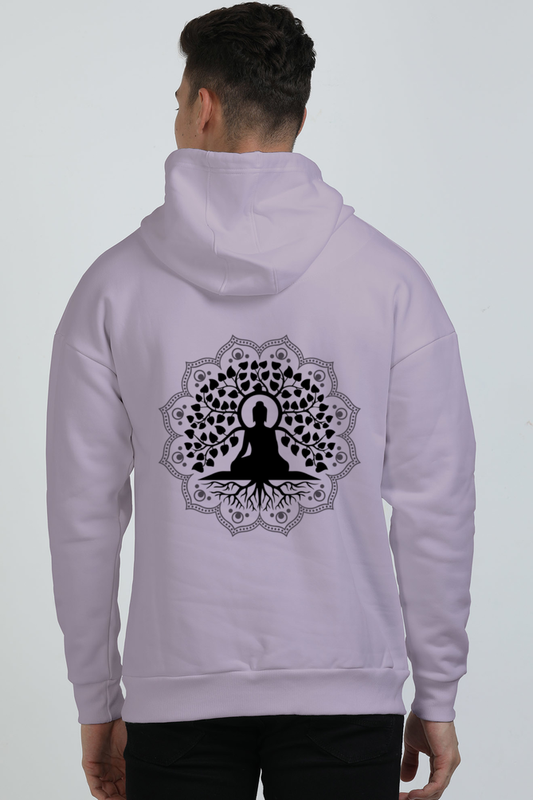 Unisex Oversized Hooded Sweatshirt - Budhha