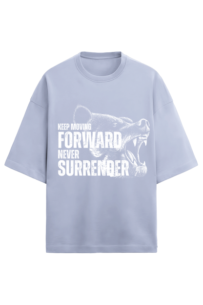 Never Surrender -  Terry Oversized Tshirts