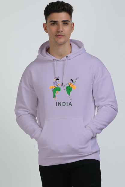 Unisex Oversized Hooded Sweatshirt -  Dancing India