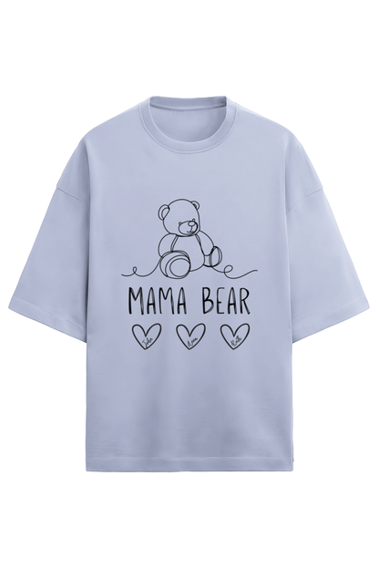 Mama Bear- Terry Oversized Tshirt (Women)