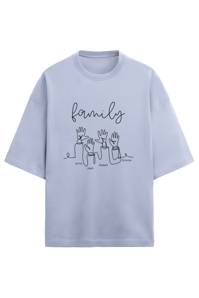 Family - Terry Oversized Tshirt