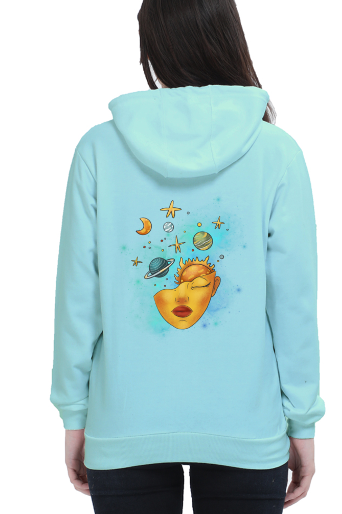 Oversized Hooded Sweatshirt - My Own Universe