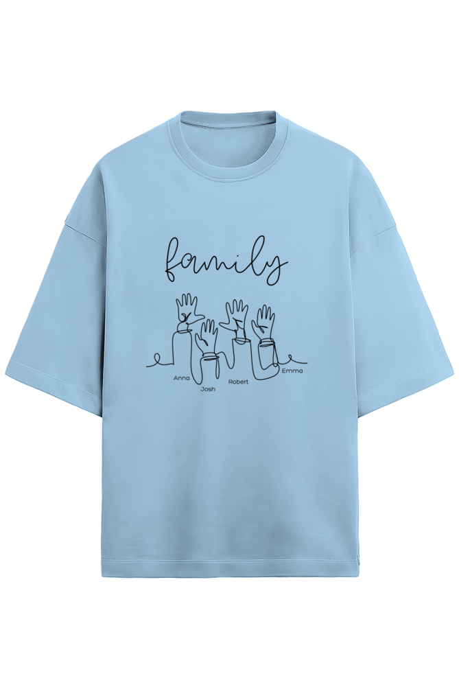 Family - Terry Oversized Tshirt