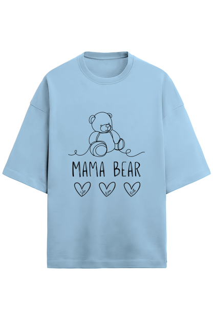 Mama Bear- Terry Oversized Tshirt (Women)