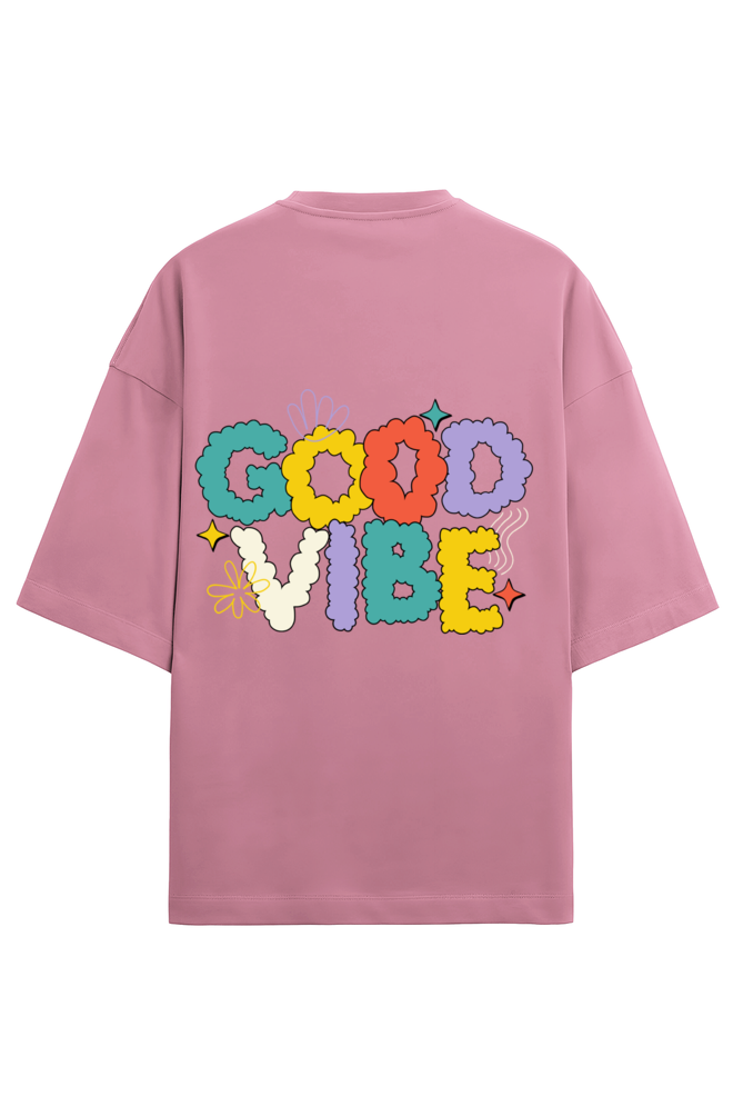 Good Vibe - Terry Oversized Tshirt women