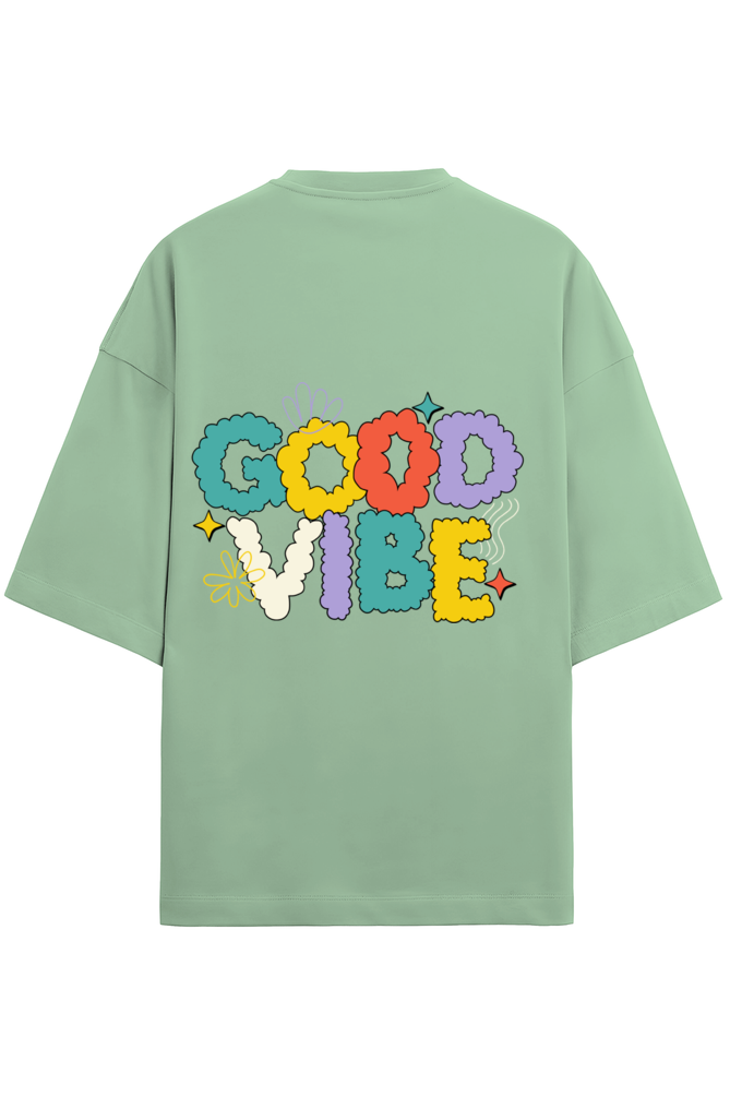 Good Vibe - Terry Oversized Tshirt women