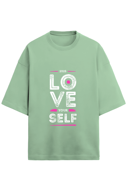 Motivational 2025  - Terry Oversized Tshirts - 2 (Women)