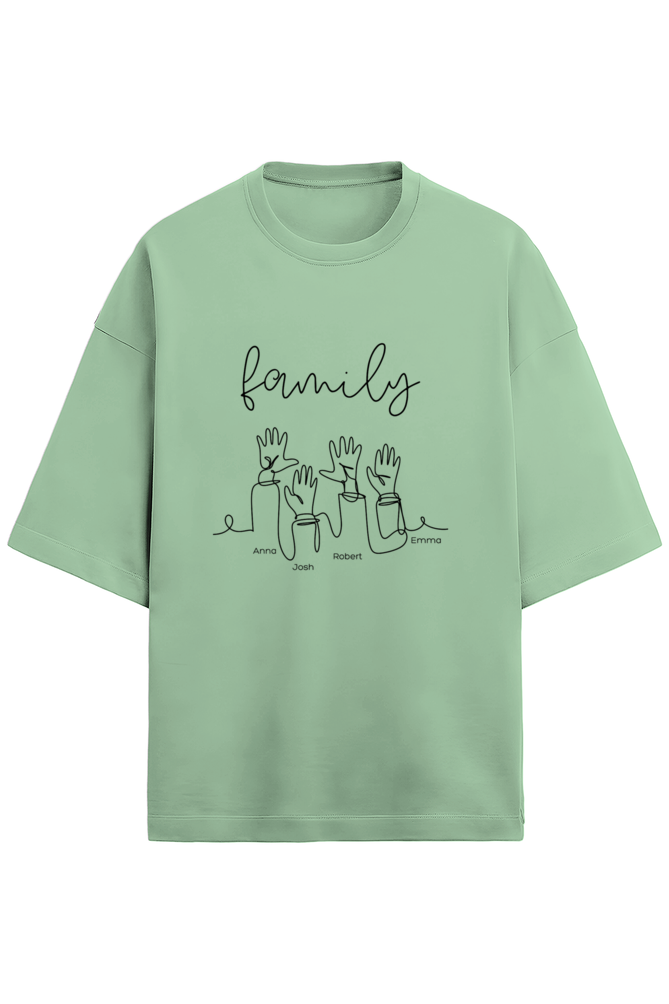 Family - Terry Oversized Tshirt