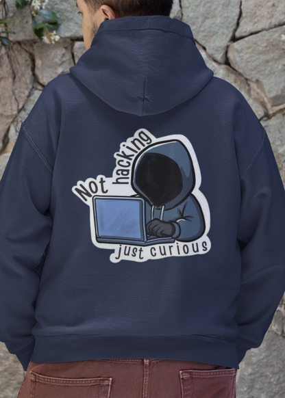 NOT HACKING - Oversized Hooded Sweatshirt