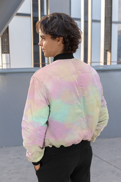 Colorful Bomber Jacket  - Men