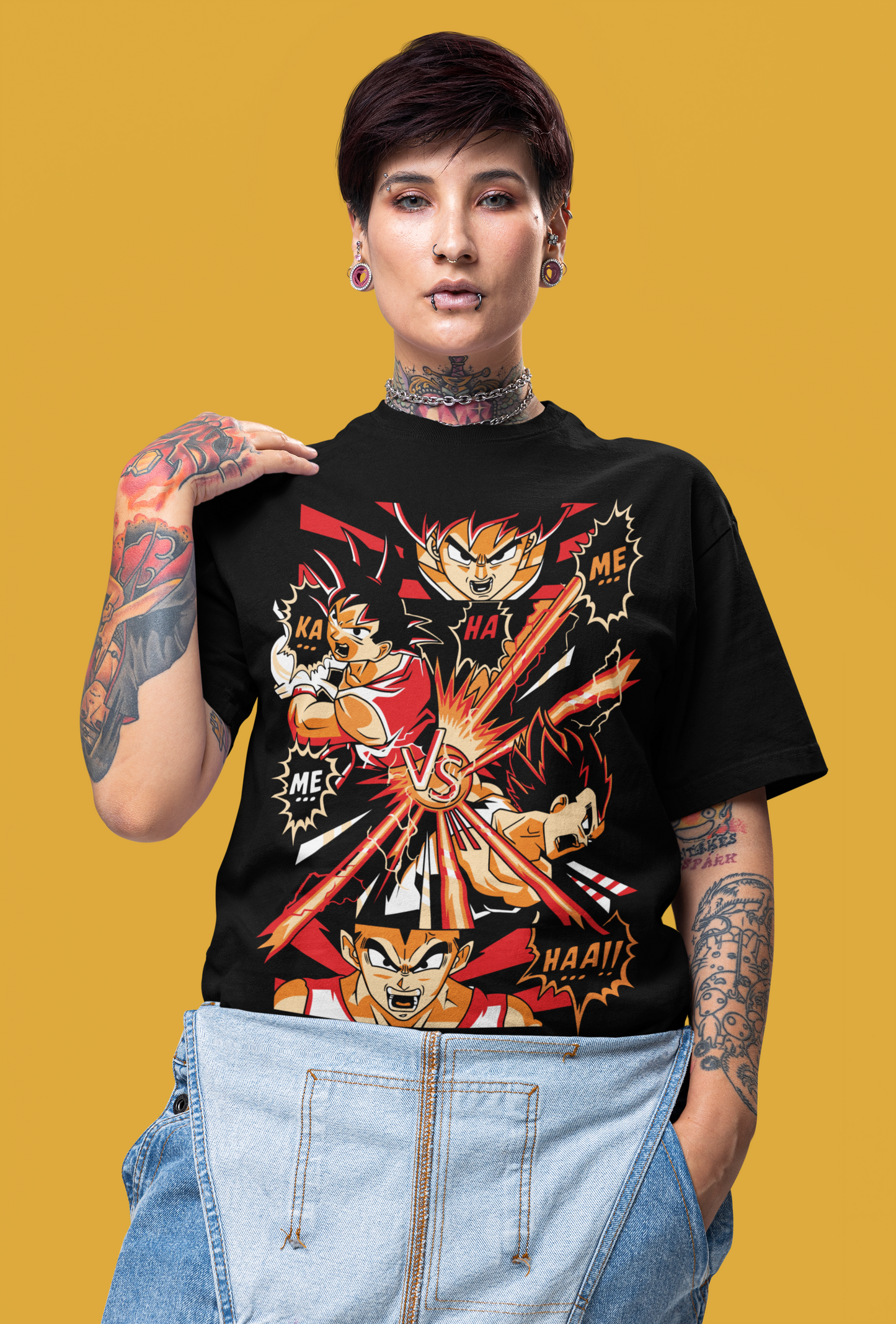 DRAGONBALL - Terry Oversized Tshirt women
