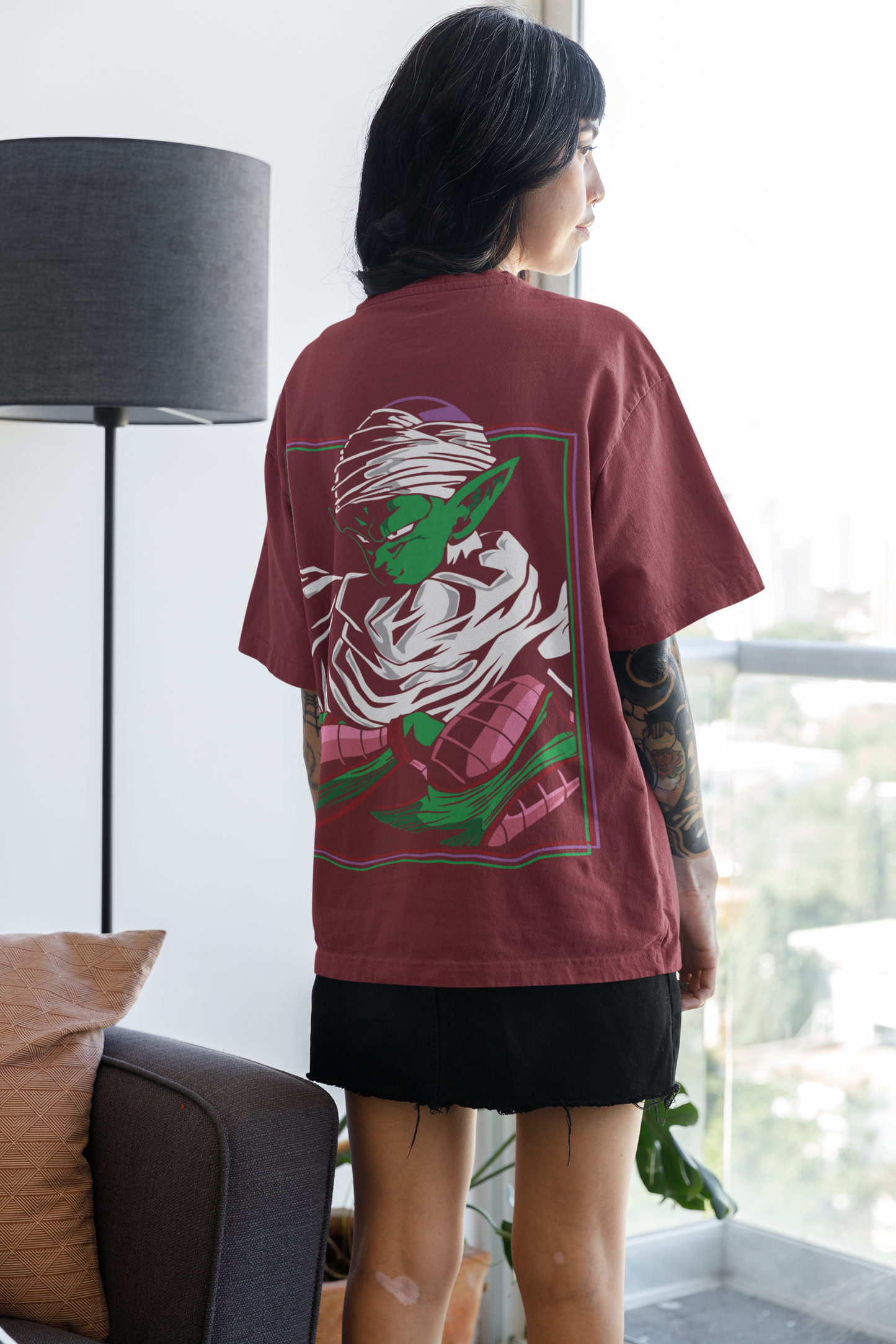 DRAGONBALL- Terry Oversized Tshirt Women