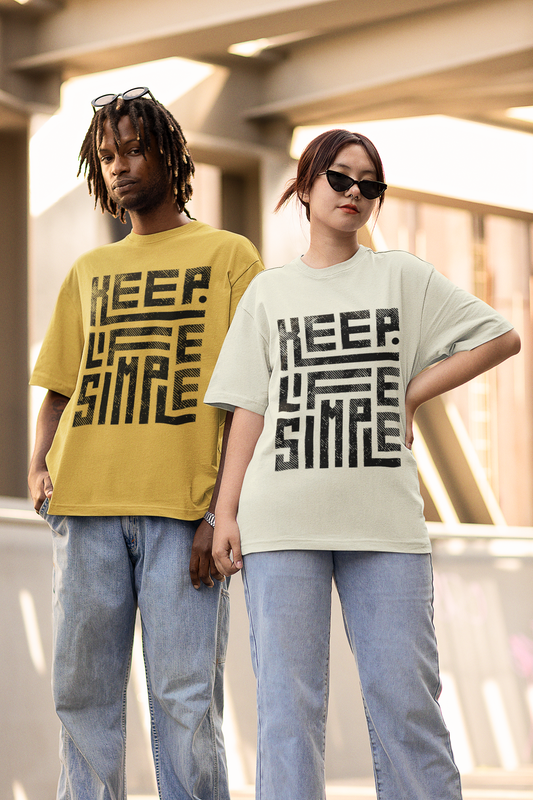 Keep Life Simple - Oversized Tshirt