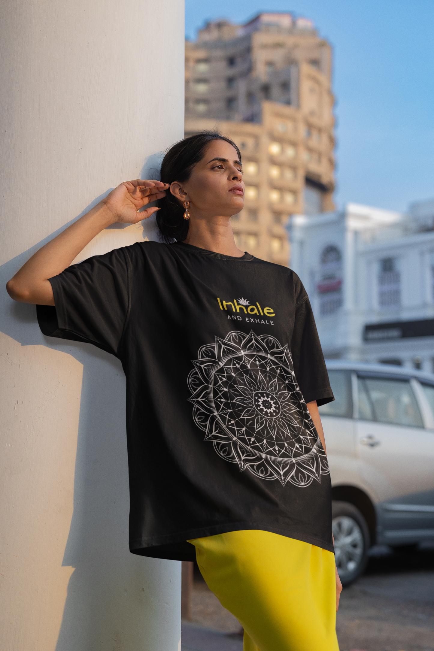 Inhale - Oversized Tshirt.
