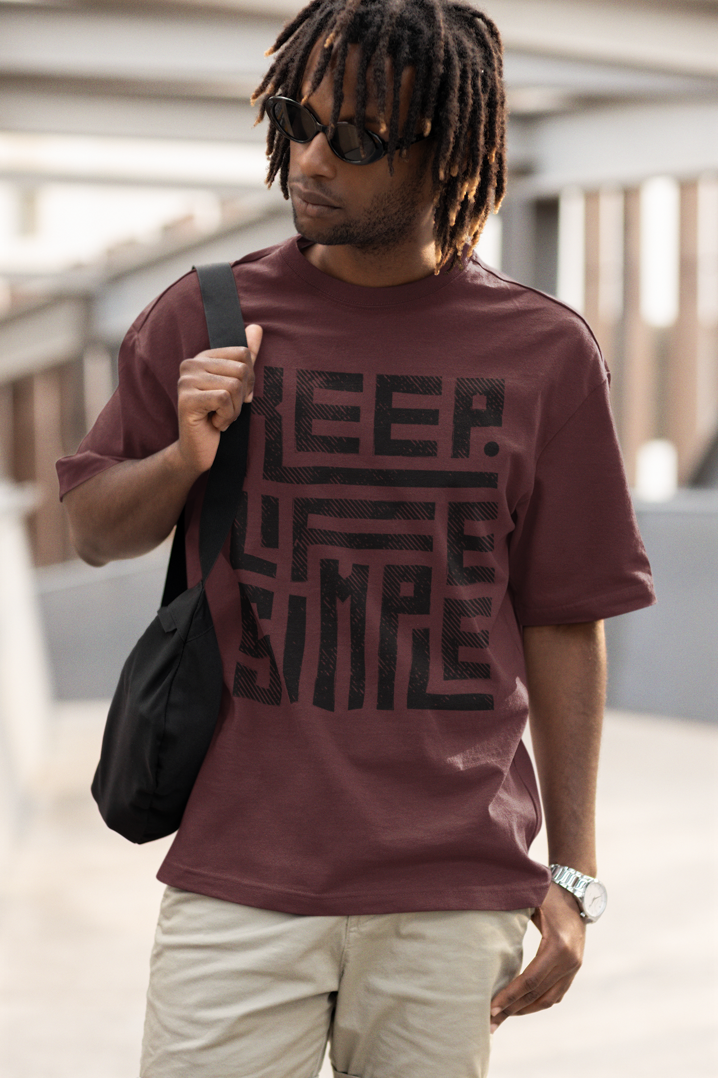Keep Life Simple - Oversized Tshirt