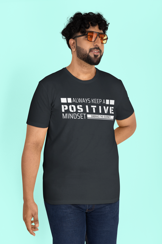 Positive Mindset - Terry Oversized Tshirts