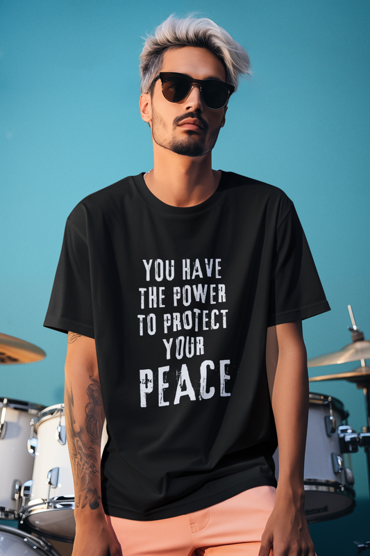 Peace - Terry Oversized Tshirts