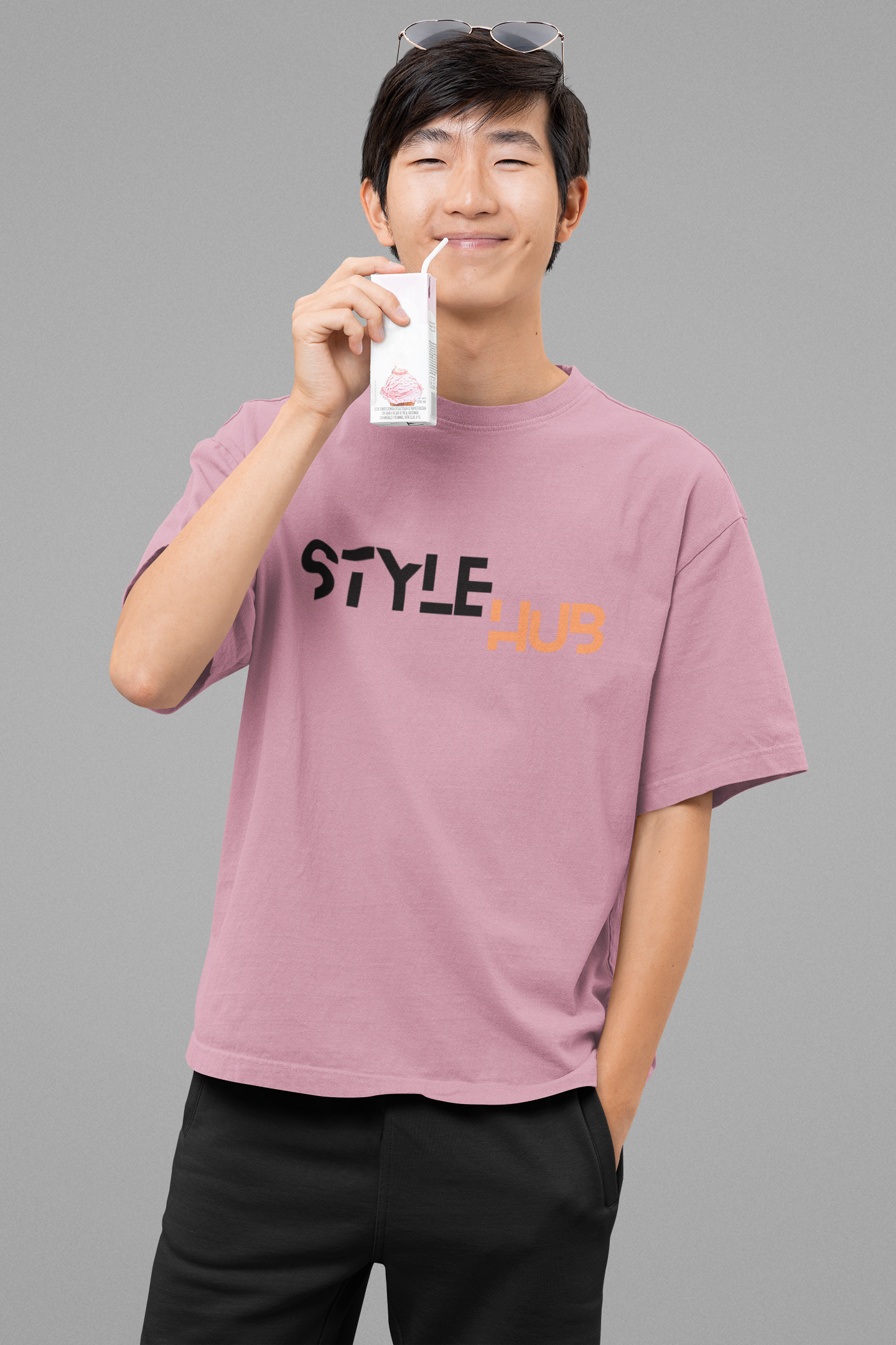 Style Hub - Terry Oversized Tshirt