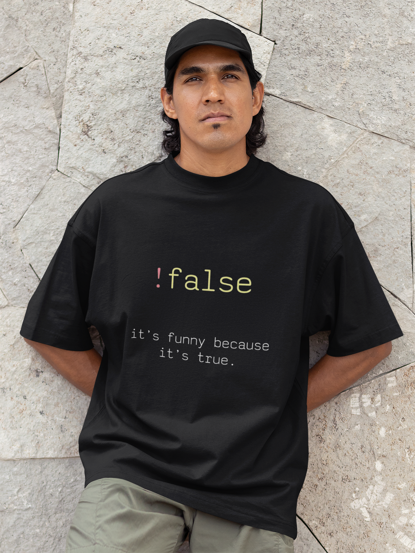 FALSE - Oversized Terry Tshirt