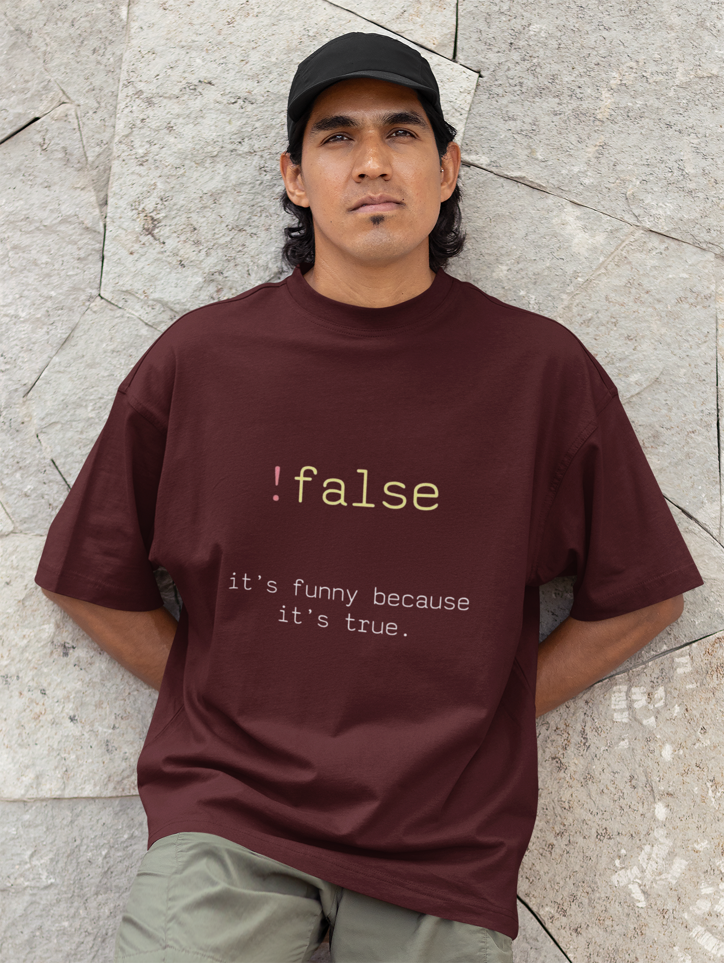 FALSE - Oversized Terry Tshirt