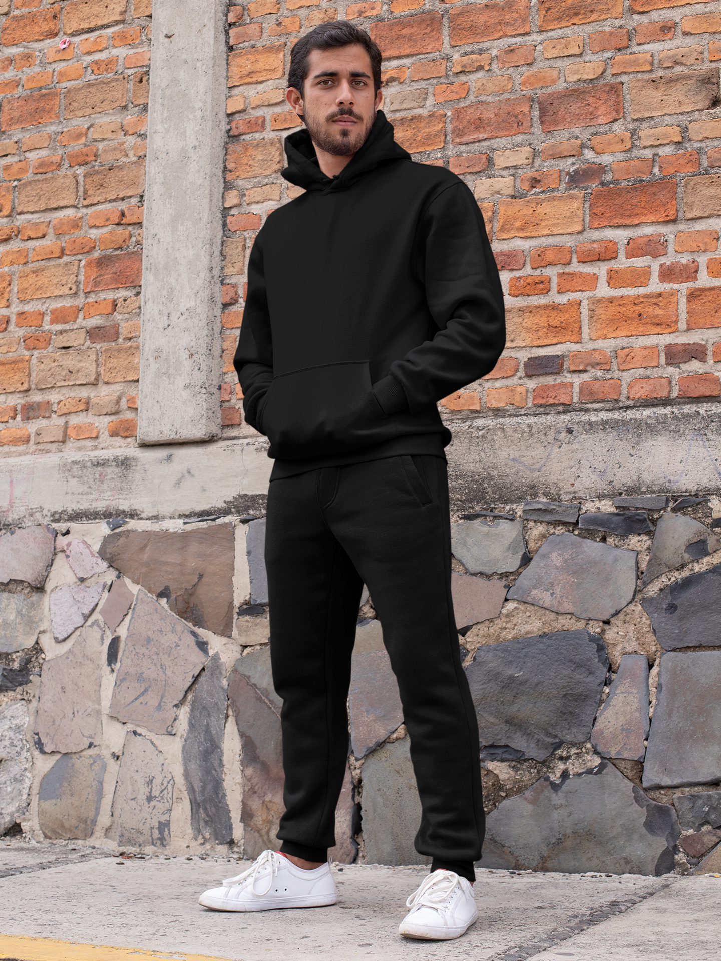 Combo Hoodie & Joggers (Black)